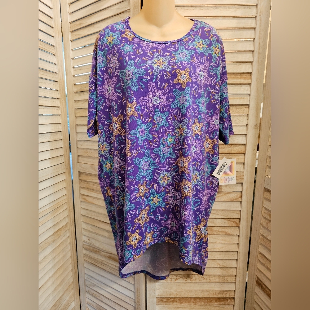 LuLaRoe Women's Oversized Tunic Shirt Top sz S